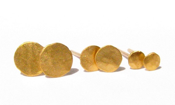 24k pure gold on sale earrings