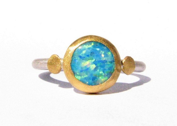 24k gold opal ring discount