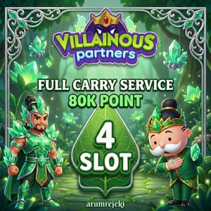 Événement Monopoly_GO (4 SLOT) pour partenaires vilains - Service de transport complet