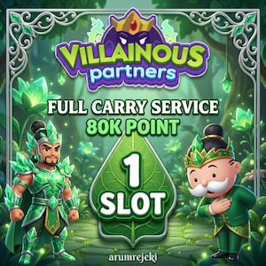 Monopoly_GO (1 SLOT) Villainous Partners Event - Full Carry Service
