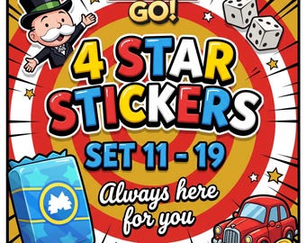 Monopoly_GO! 4 STAR STICKERS - Happy Harvest Album