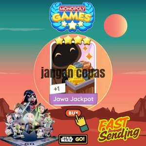 JAWA JACKPOT Monopoly_Go Star-Wars 4-sterrensticker (lees beschrijving)