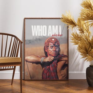 Wer bin ich? Poster, Retro-Film, Vintage-Film, Jackie Chan, Wandbild, Wohndekoration