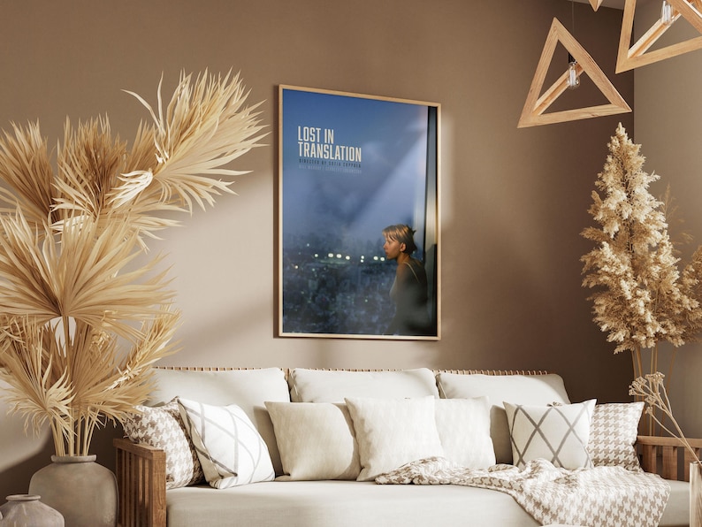 Lost in Translation Poster, Retro Movie, Vintage Film, Wall Art, Sofia Coppola, Scarlett Johansson image 5