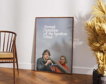 Eternal Sunshine of the Spotless Mind Poster, Retro Film, Wanddekoration, bedruckbare Folie, Jim Carrey
