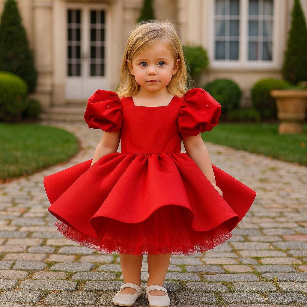 Kids Red Carpet Dress