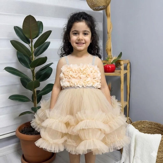 toddler girl cream dress Cream Corduroy Dress (Girl) 10