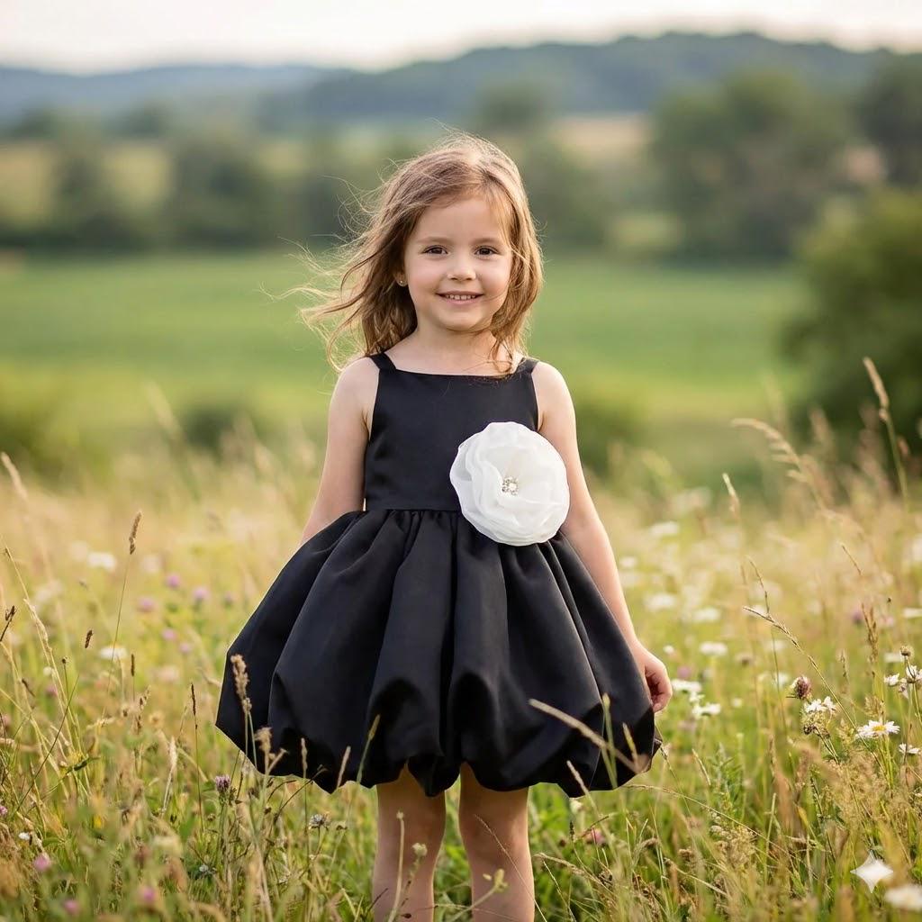Black Bubble Balloon Linen Dress - Etsy