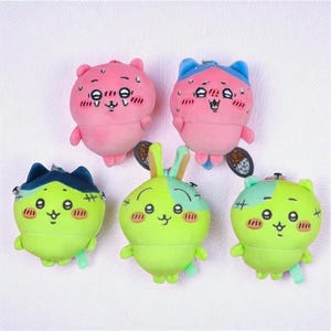 Chiikawa Halloween Keychain Plush Toy, Joke Bear Cross Dressing Halloween, Hachiware Usagi Cute Bag Plush Doll Pendant