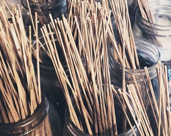 Incienso de rosa y jazmín, incienso de rosa, incienso artesanal, incienso de jazmín, incienso floral