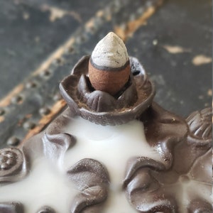 Lily of the Valley backflow incense cones, hand dipped incense cones ~ a sweet, magical fragrance with it&#39;s tiny white bell-shaped flowers.