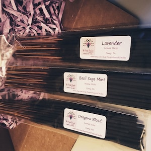 Black Cherry Scent Incense Sticks, Handmade Incense Sticks, Incense, Incense Sticks, Cherry Incense