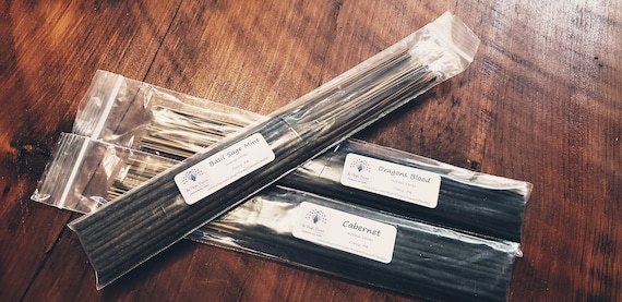 Clean Cotton Incense Sticks, Incense, Handmade Incense Sticks, Linen Incense, Clean Incense, Incense Sticks