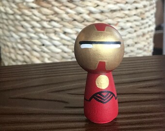 iron man peg doll