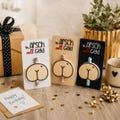 Money gift for a birthday, ass full of money, funny money gift, money holder for rolled-up banknotes, gift voucher packaging