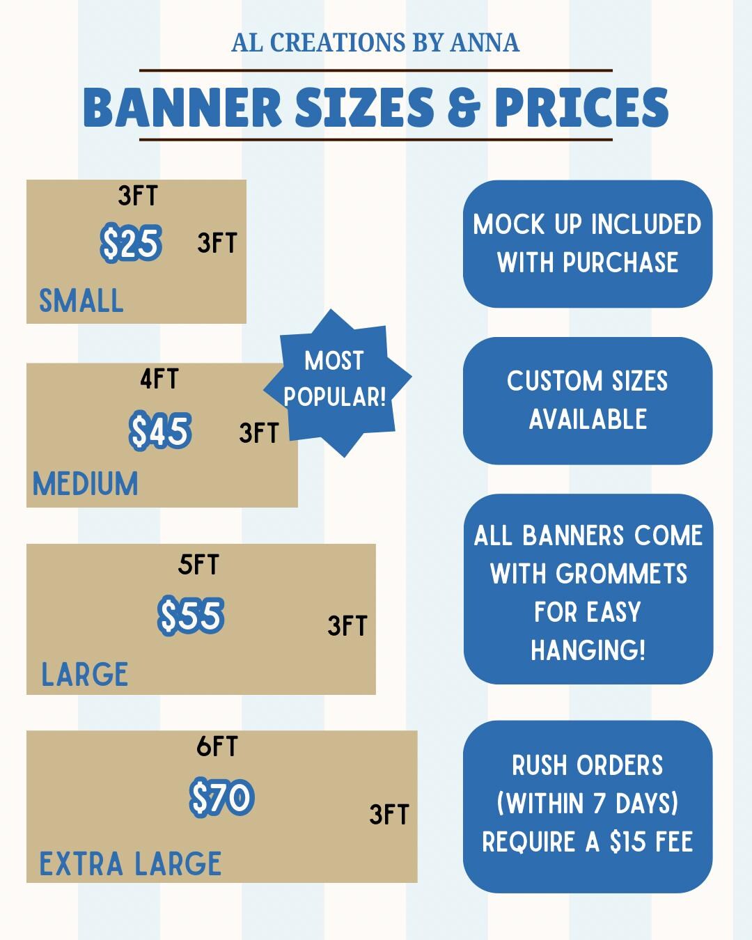 Custom Hand Painted Banners - Etsy