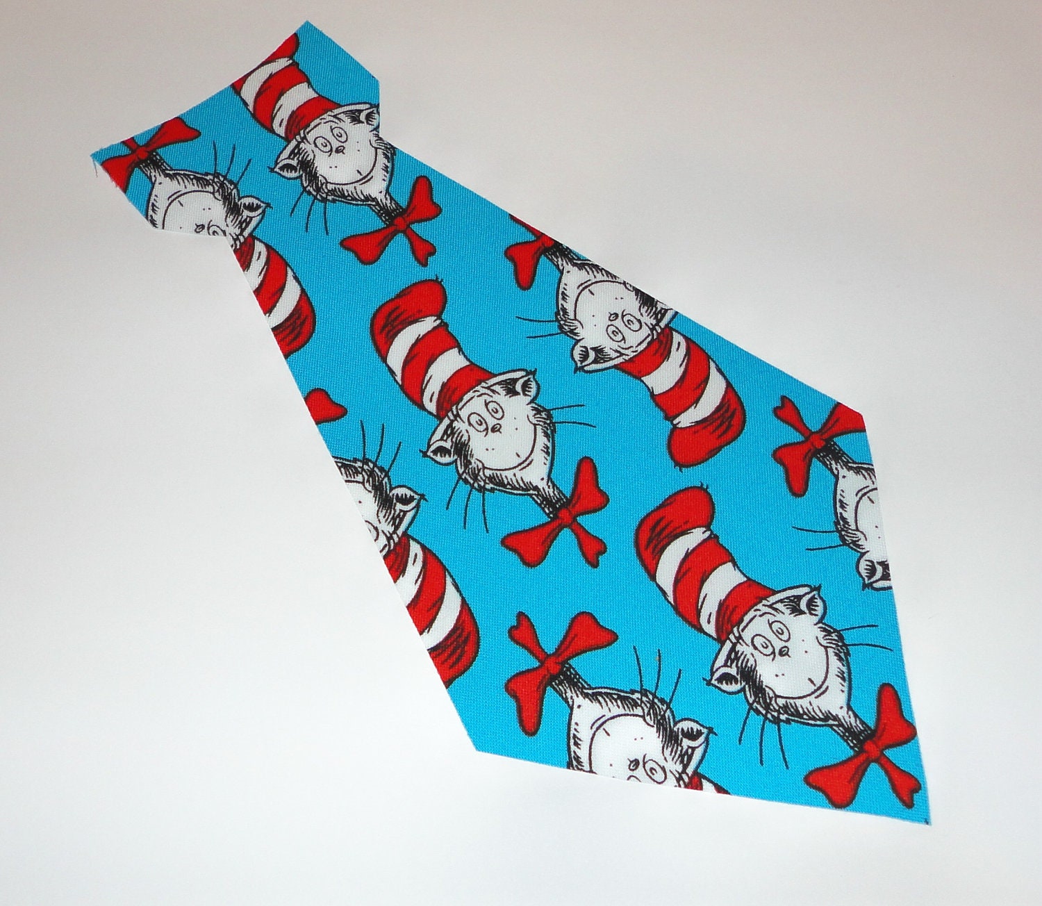 Iron On Applique CAT IN The HAT Necktie Neck Tie 8 Etsy