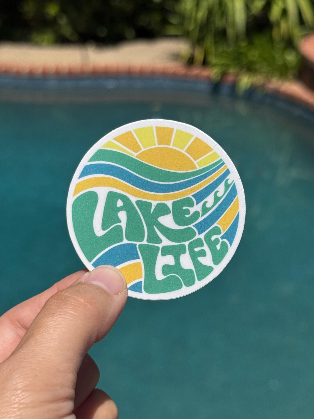 Lake Life Sticker - Etsy