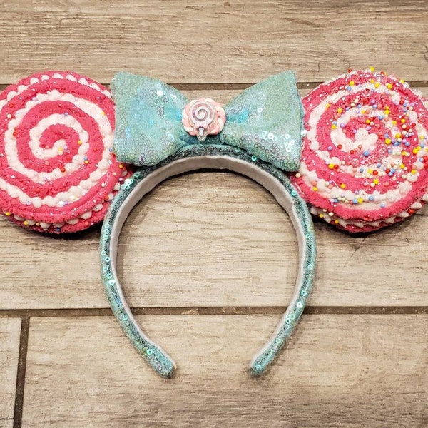 Vanellope Von Schweetz inspired Mickey ears