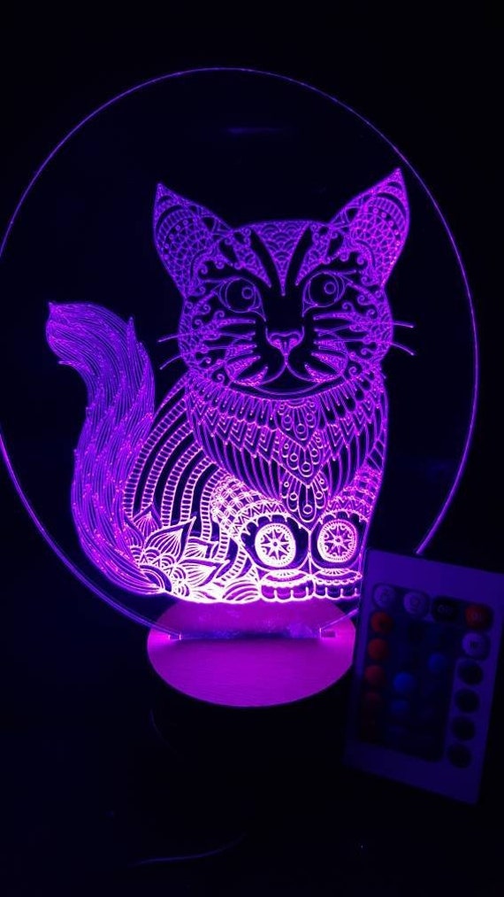 Cat mood light deals