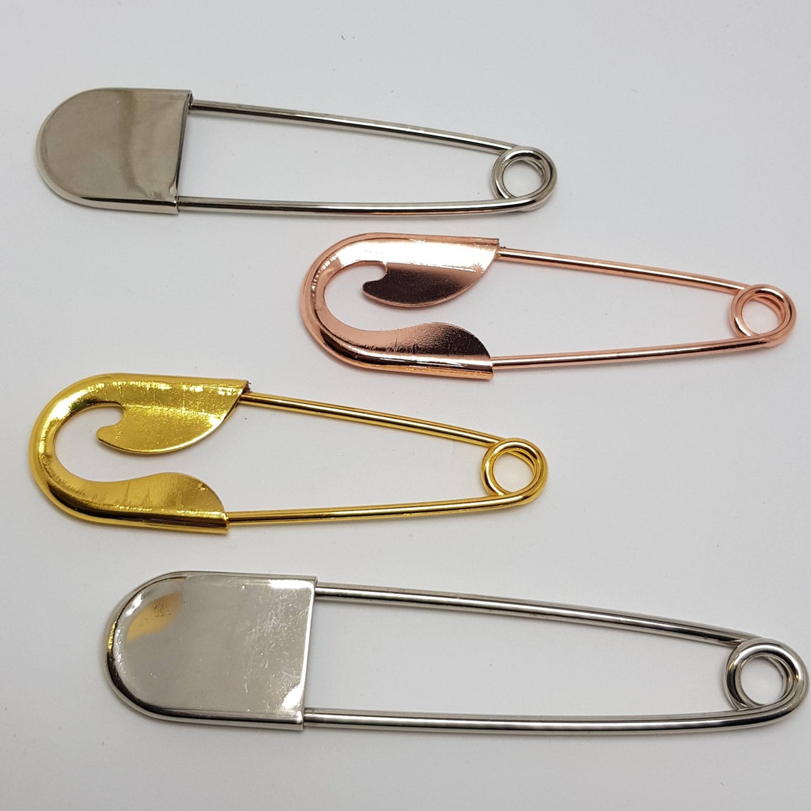 Mega Giant Safety Pin Brooch Deluxe Kilt Scarf Pin safety Pin Etsy UK