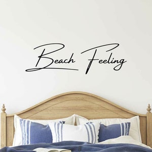 Beach Wall Saying | Beach Vinyl Lettering | Beach Feeling