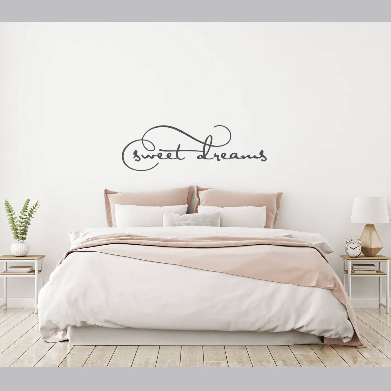 Wall Words Decal Sweet Dreams | Vinyl Lettering Removable | Sweet Dreams