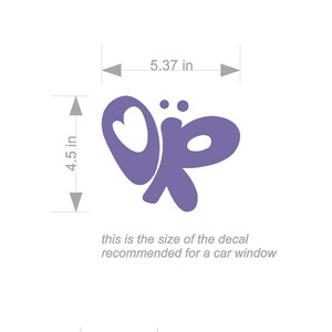 Olivia Rodrigo Inspired Vinyl Decal: GUTS World Tour bild 5