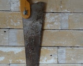 Vintage Wooden Hand Saw From the 1950 39 s or Earlier