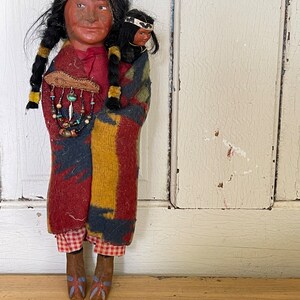 Vintage Skookum Indian Doll