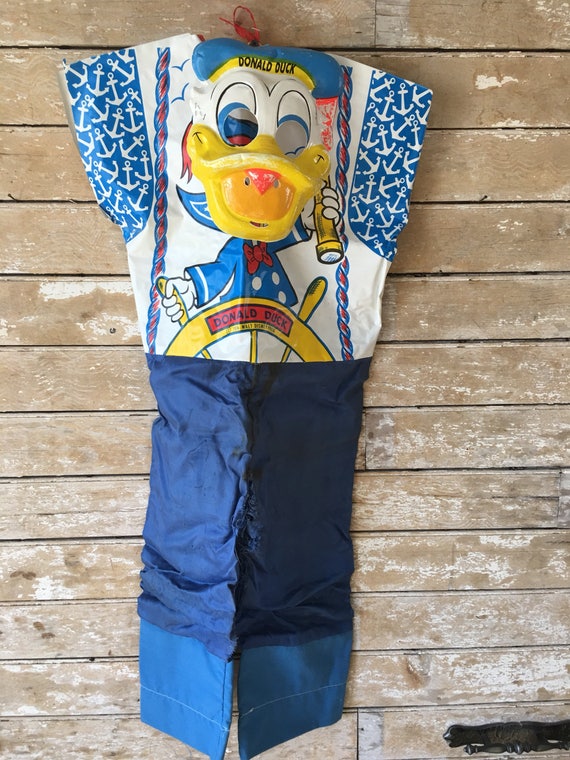 Vintage Donald Duck  Halloween Costume 1970's Ador