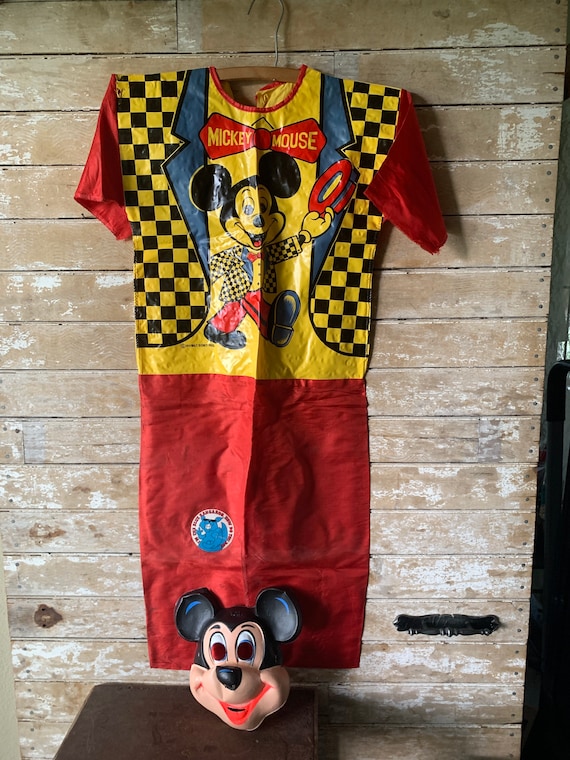 Vintage Mickey Mouse  Childs Halloween Costume  19