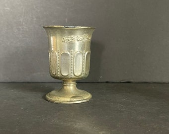 Vintage Pewter Toothpick Holder