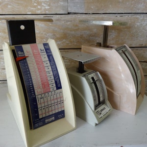 Vintage Postal Scales Set of 3 Instant Collection image 2