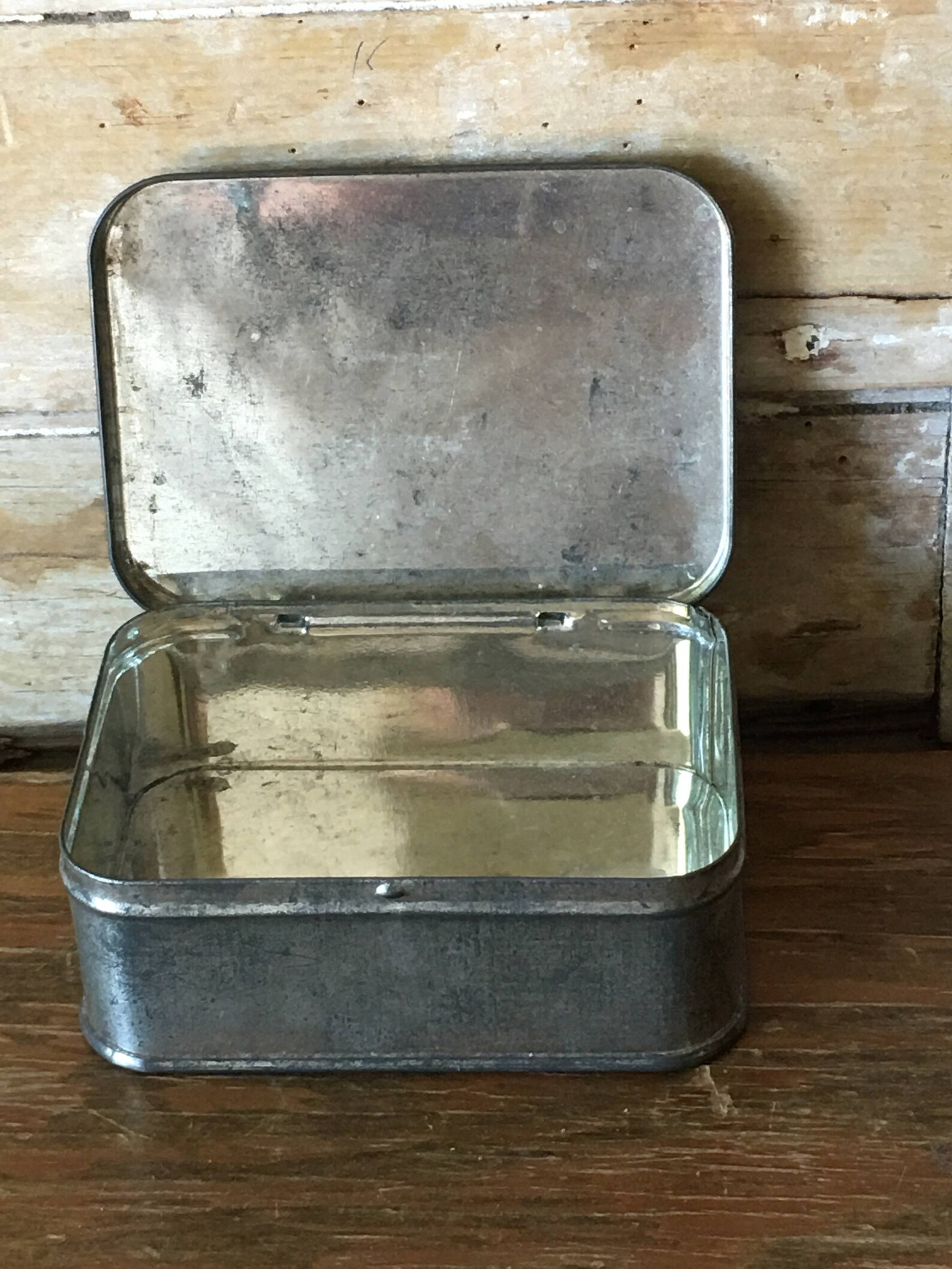 Vintage Pewter Jewelry Box Children Imbossed picture Etsy