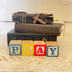 Vintage Rosary Plastic Brown