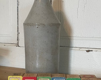 Vintage Stoneware Beer Pottery Bottle