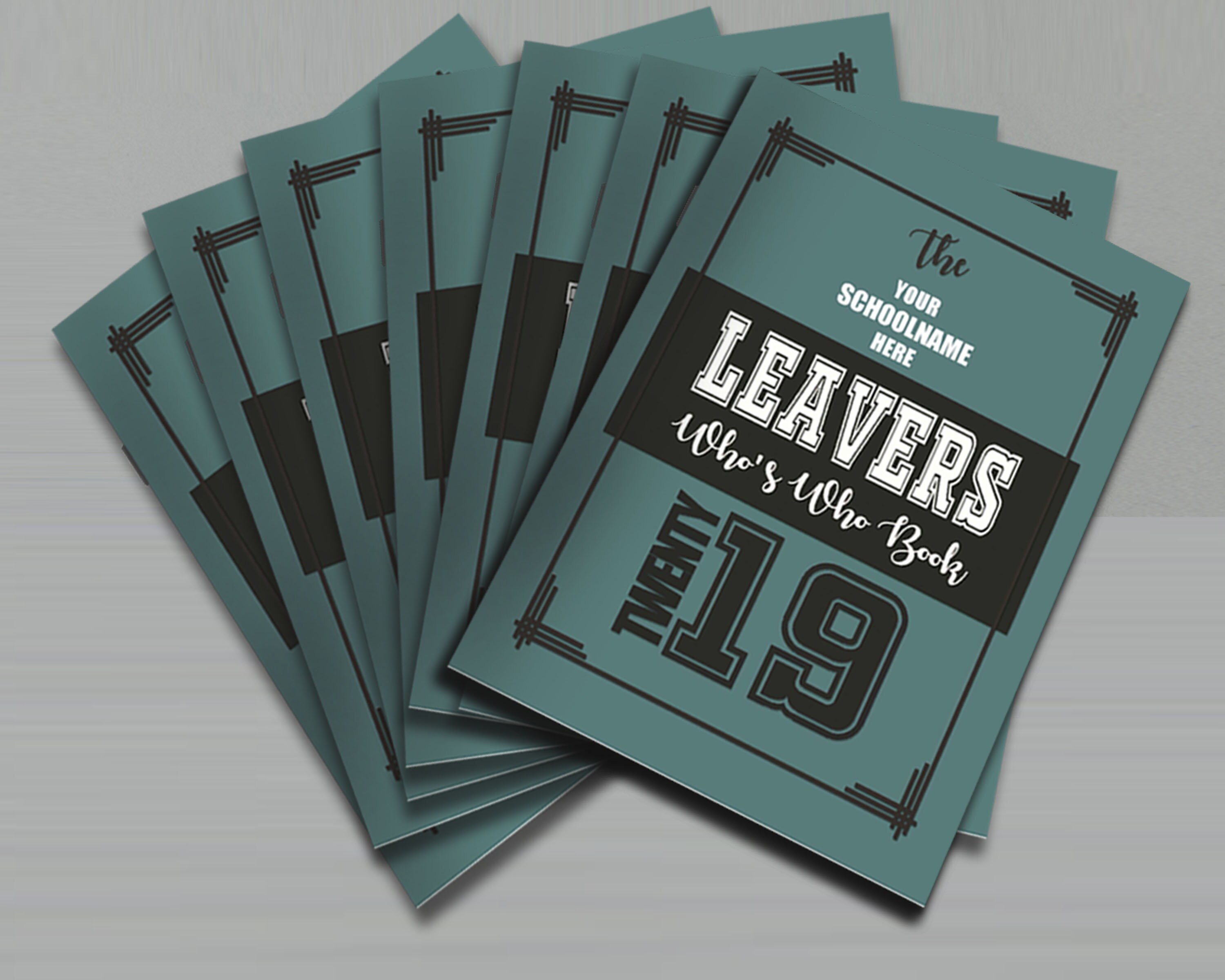 Leavers Book Template Customised Class of 2020 School Year Etsy UK