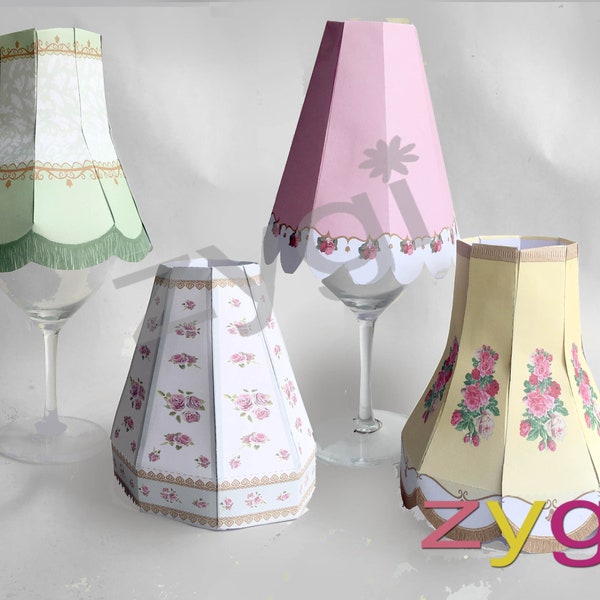 Wine Glass Lampshade - Etsy