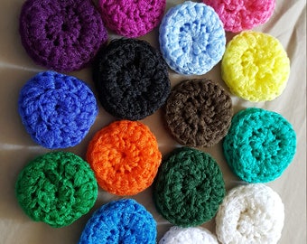 Heavy Duty Dish Scrubbies Choose Your Color Set of 2 Through 100