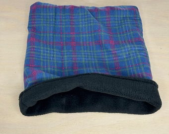 Holiday plaid Pocket Pet Pouch