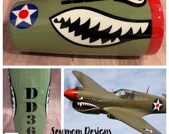 P40 Warhawk and military tumblers