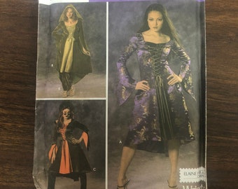Simplicity Costume for adults pattern number 4959 size HH 6, 8, 10, and 12 Elaine Heigl Designs 2004