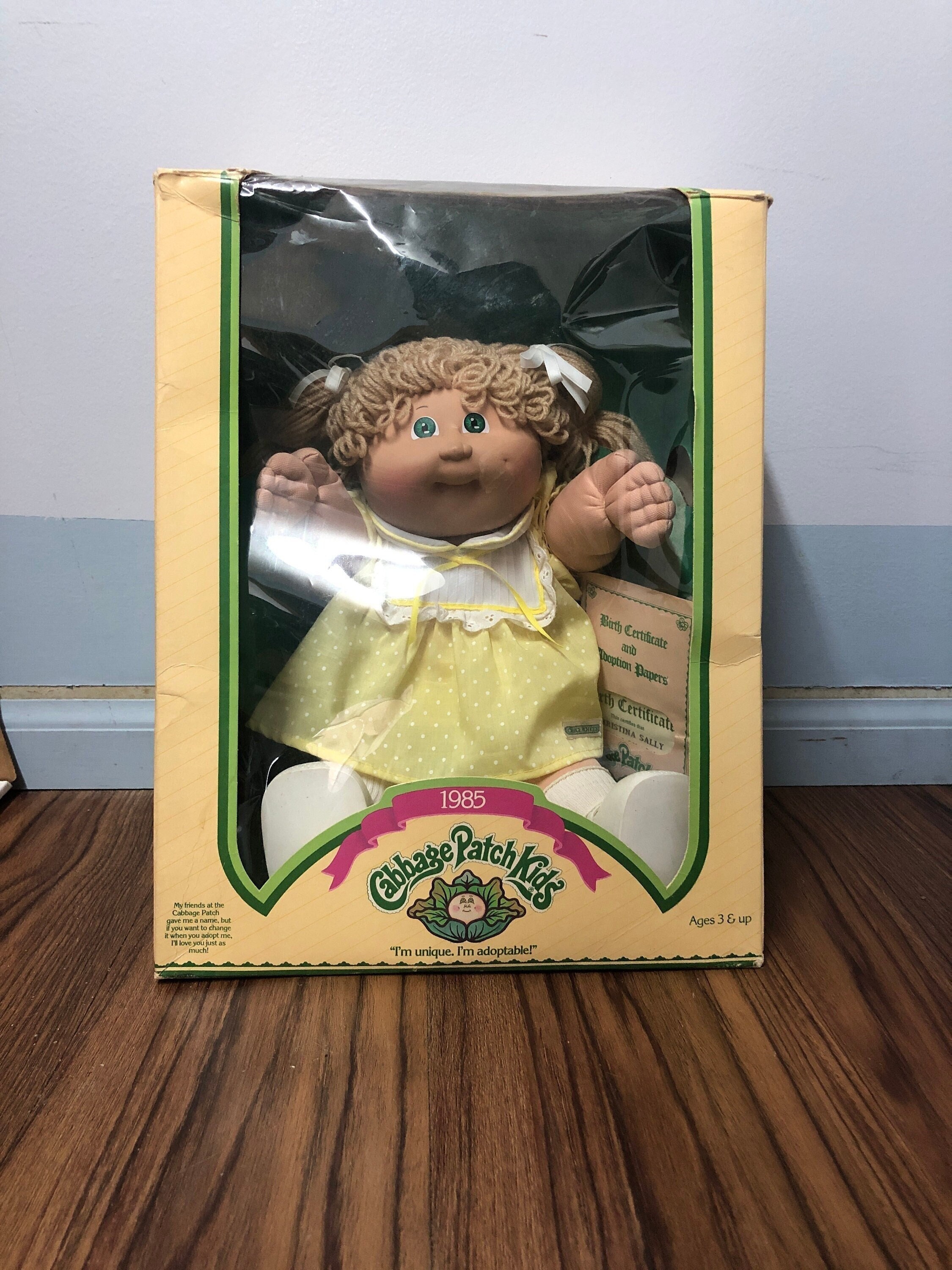 Cabbage Patch Kids 1985 Christina Sally Vintage Rare Collectible