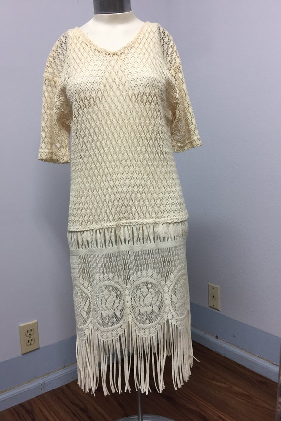 formal knit dress Women's Maxi Dress Knit Off-shoulder Sweater Polyester by Naked Wardrobe, Taupe / S