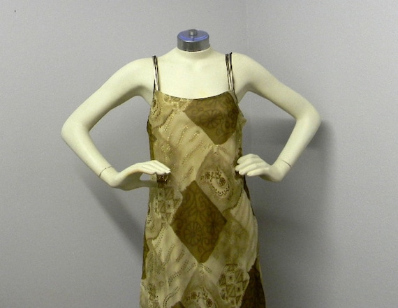 Beautiful floor length gown by Lori Wiedner vtg m… - image 4