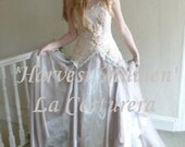 Harvest Maiden- Handmade Alternative Custom Bridal Gown Dress