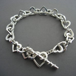 Heart bracelet image 1