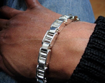 Bike chain bracelet