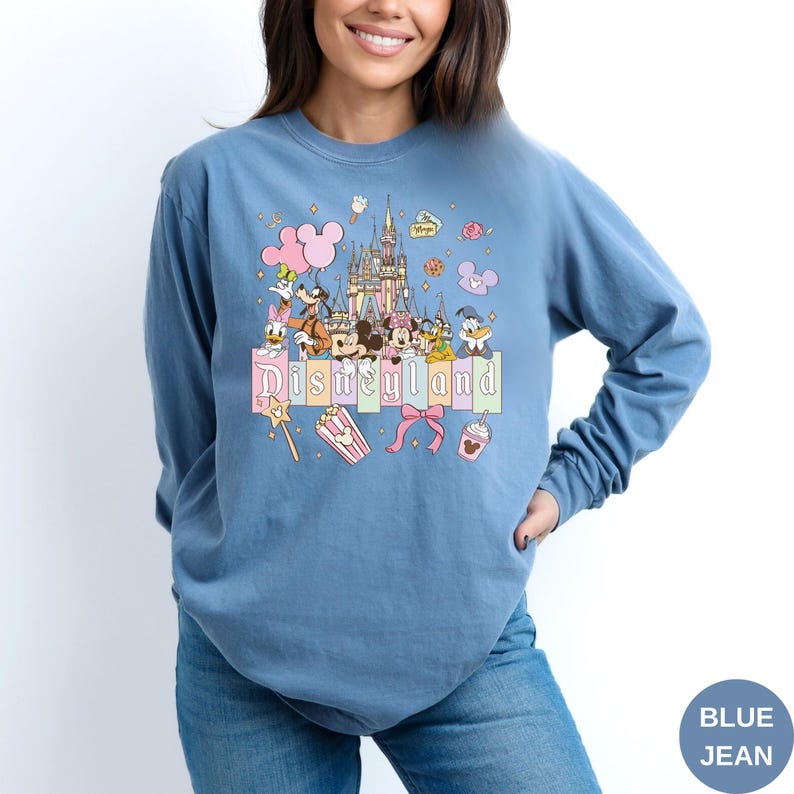 Comfort Colors® Disneyland The Original Shirt, Mickey and Friends Shirt, Mickey Disney Shirt, Disneyland Shirt, Disney Family Tee bild 6